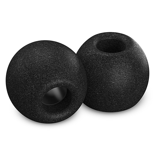 Comply Foam Comfort Ts-200 Tips (Black, 3 Pair, Large)