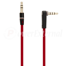 Universal Headphone Replacement Cable 3.5mm to 3.5mm - 4.5' (Red)