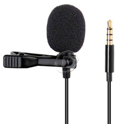 Unidirectional Lavalier Condenser MIC w/ 3.5mm Connector