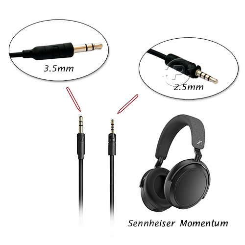 Sennheiser Audio Cable for MOMENTUM Wireless, 3.9'