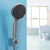 Brushed Nickel 5 Spray Handheld Hand Shower