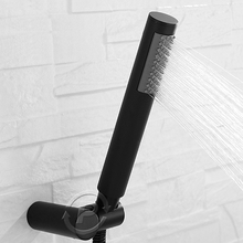 Ellipse Round Stainless Steel Handshower - Matte Black